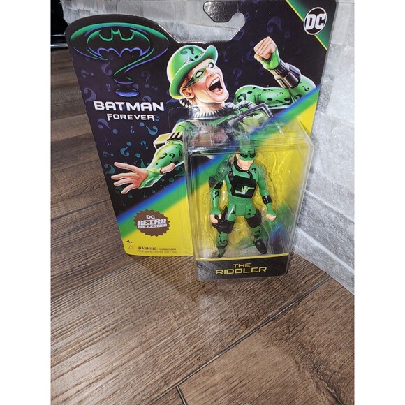 Batman Forever DC Retro Collection JIM CARREY RIDDLER 5" Figure Target Exclusive - Picture 1 of 3
